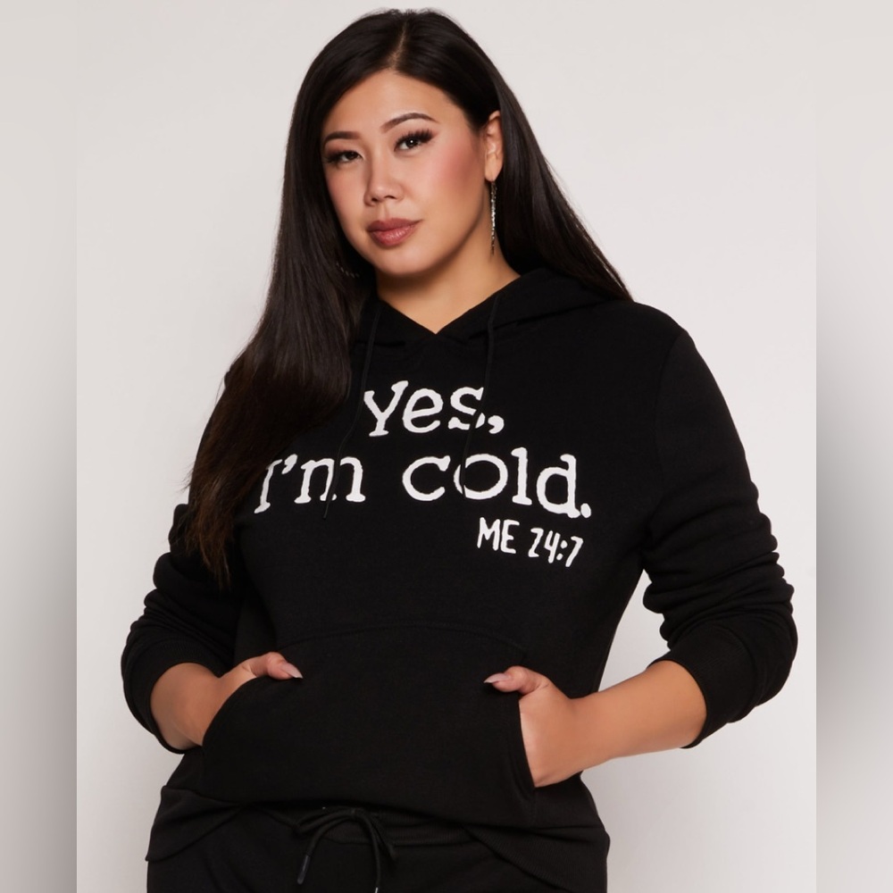 New Black Hoodie
